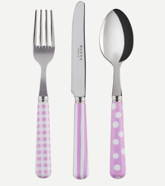 Children's cutlery / Pink
