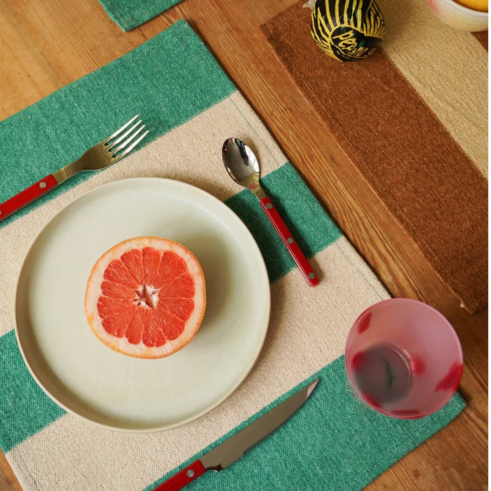 Teaspoon Bistrot Shiny / Red - set of 6