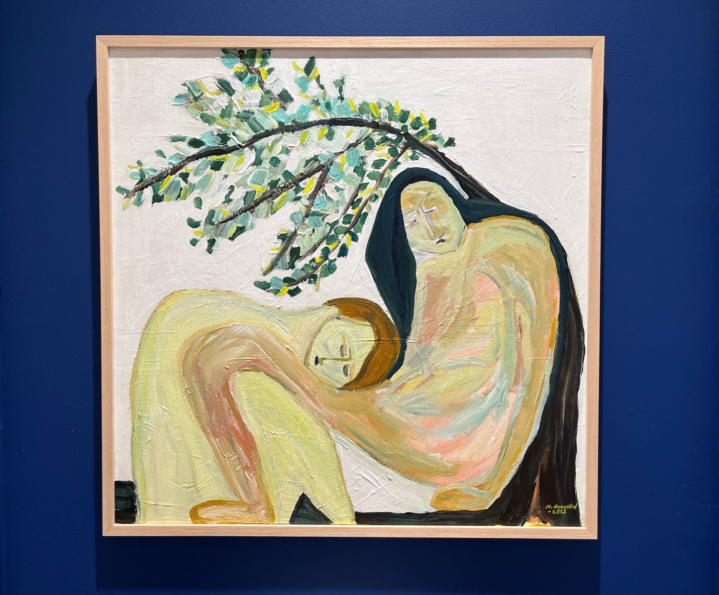 Acrylic painting by Maria Hanseblad - "I am a tree"