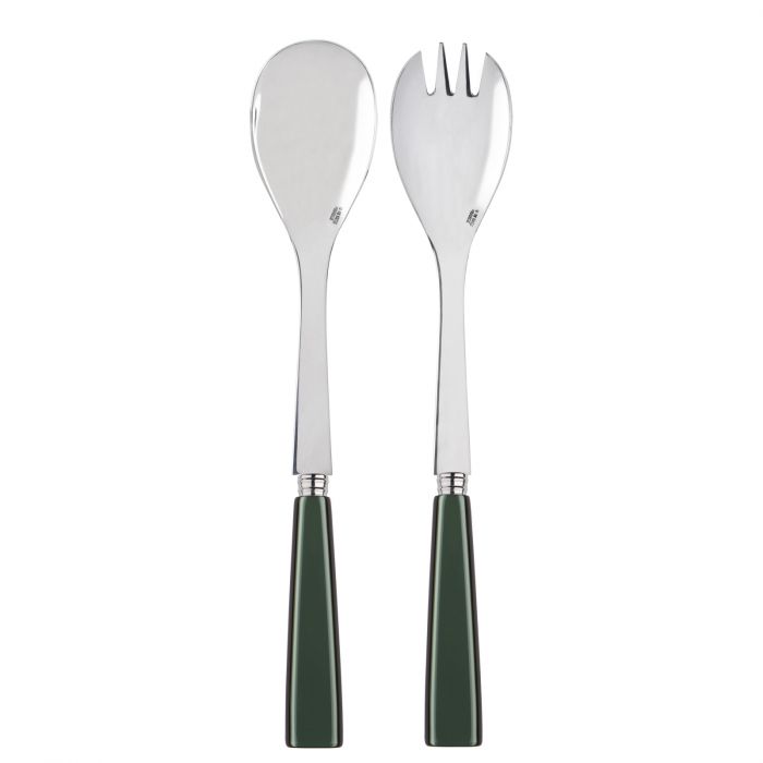 Salad set Icône / Dark green - Set of 2