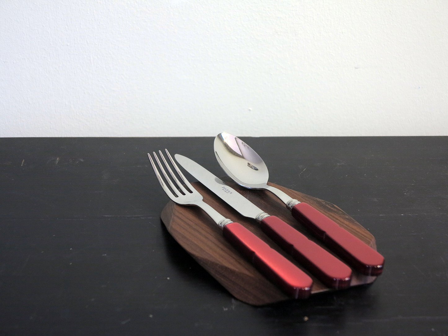 Cutlery Set Gustave / Red - 18 pieces