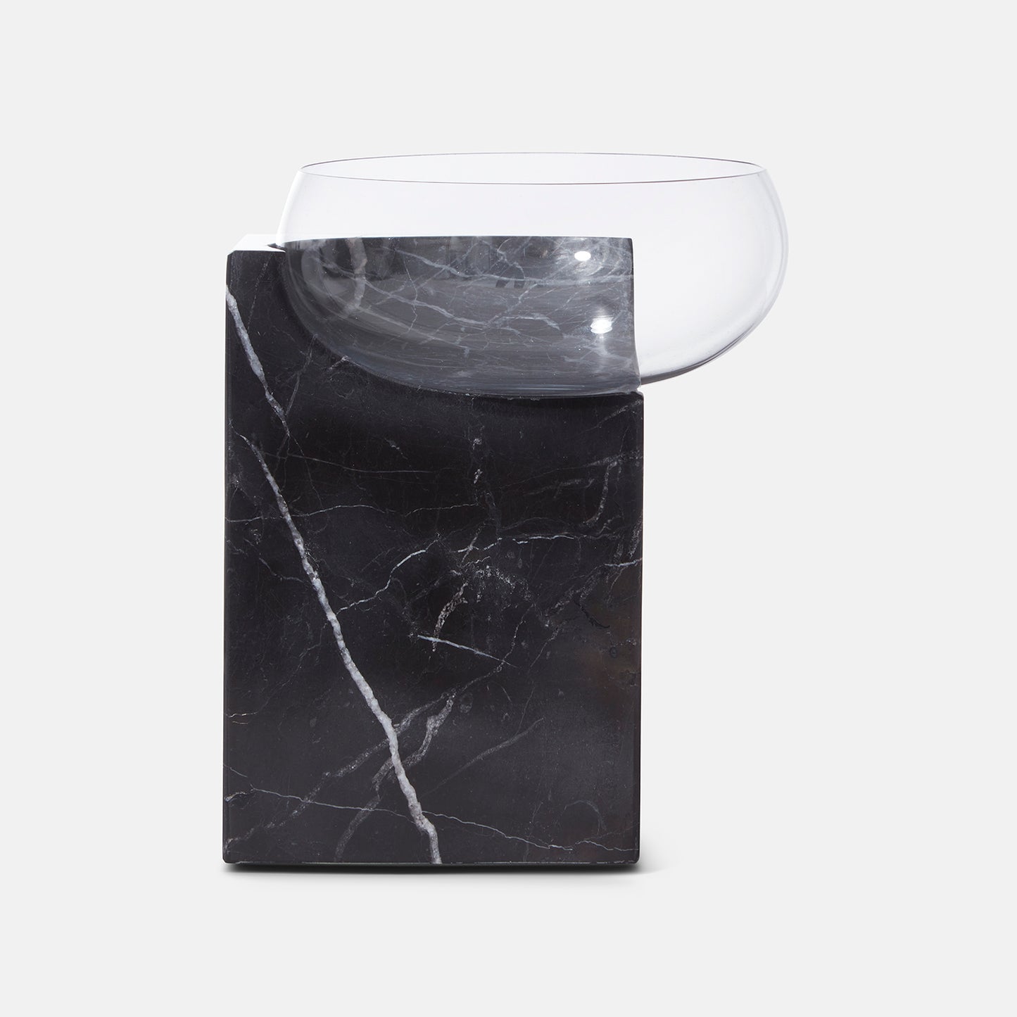 Cliffhanger / Cocktail glass - Black Marble