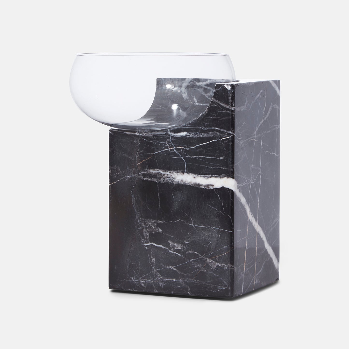 Cliffhanger / Cocktail glass - Black Marble