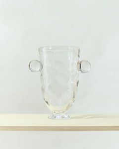 Oliver Vase / Clear glass