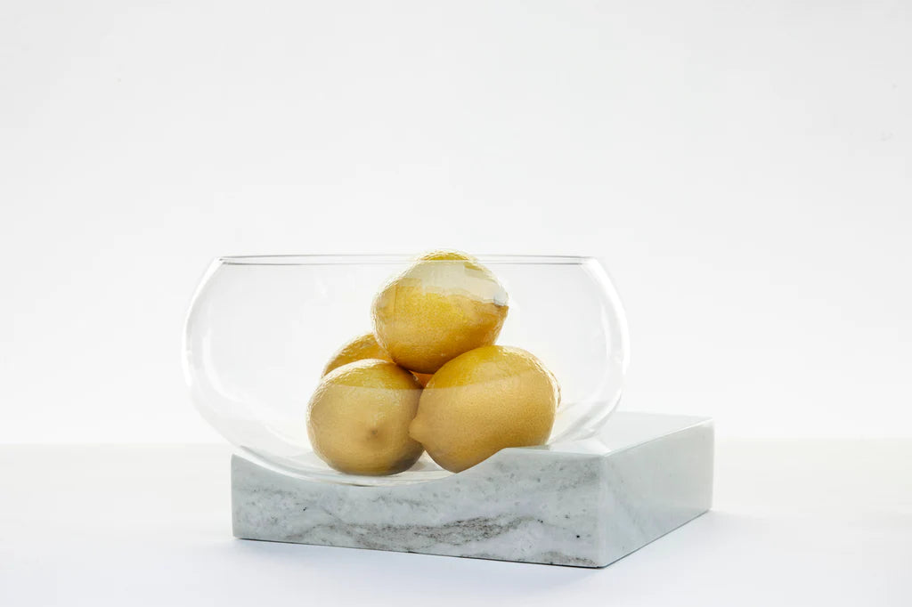 Cliffhanger / Fruit bowl - White Marble