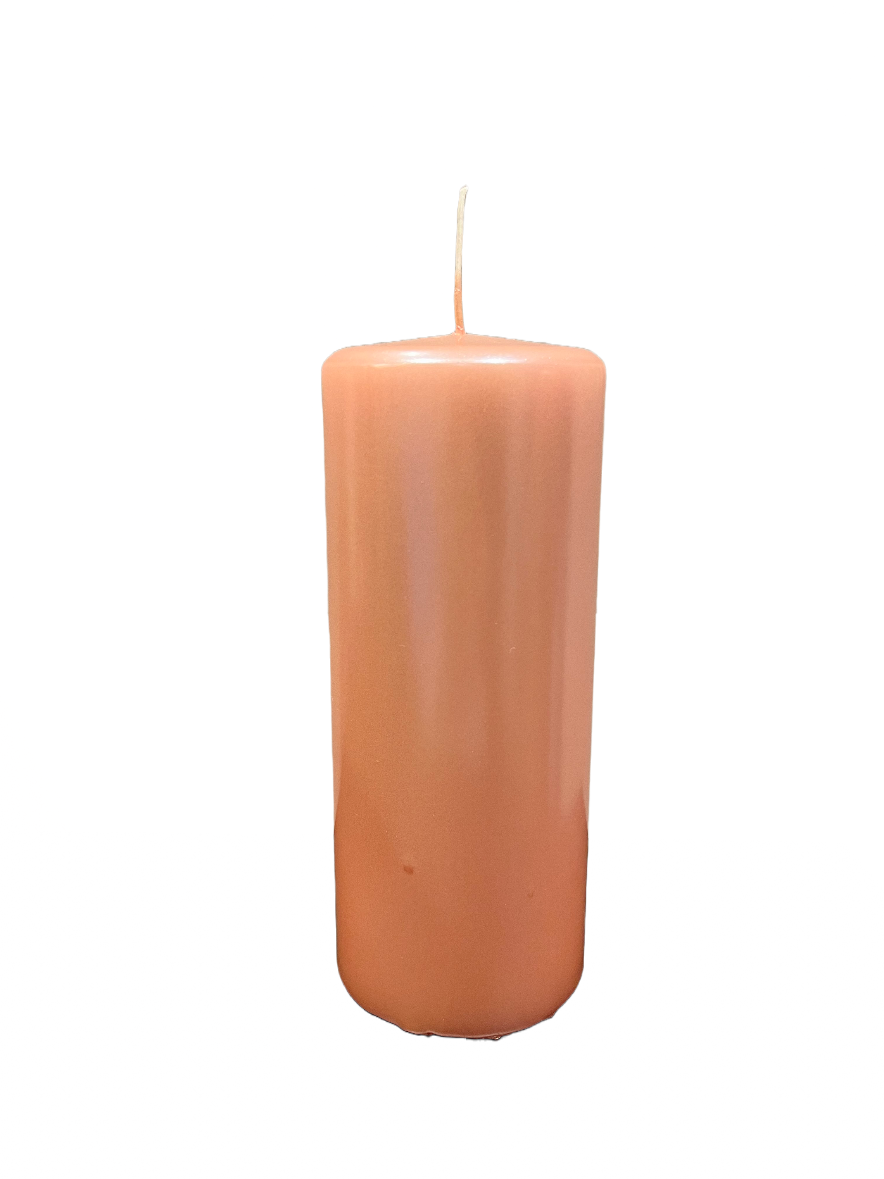 Candle Pillar / Metallic Pink