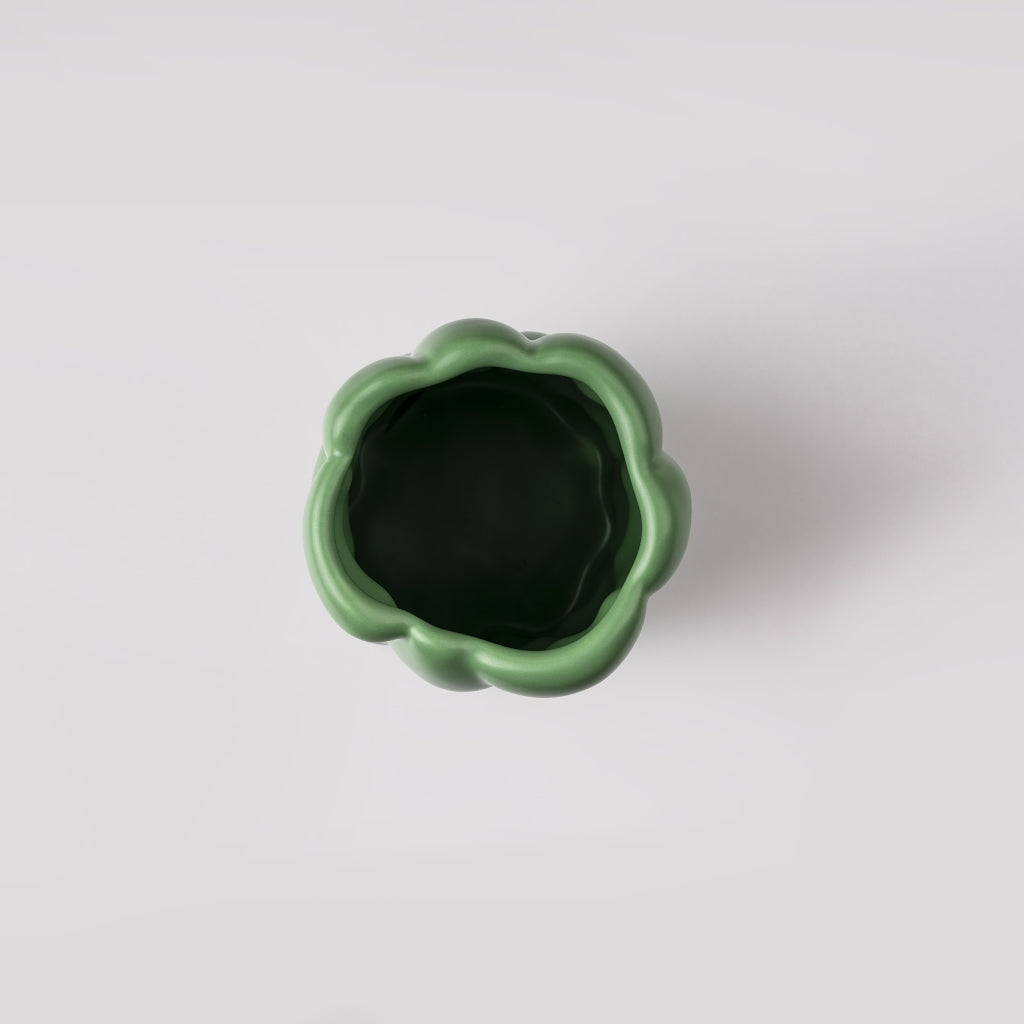 Cloud Large Vase / Sloe Green