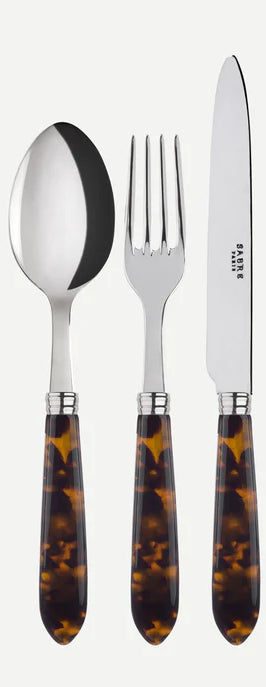 Cutlery Set Tortoise / 18 pieces