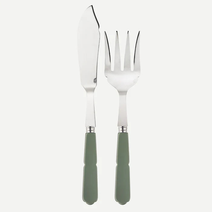 Fish Serving Set Gustave - Green