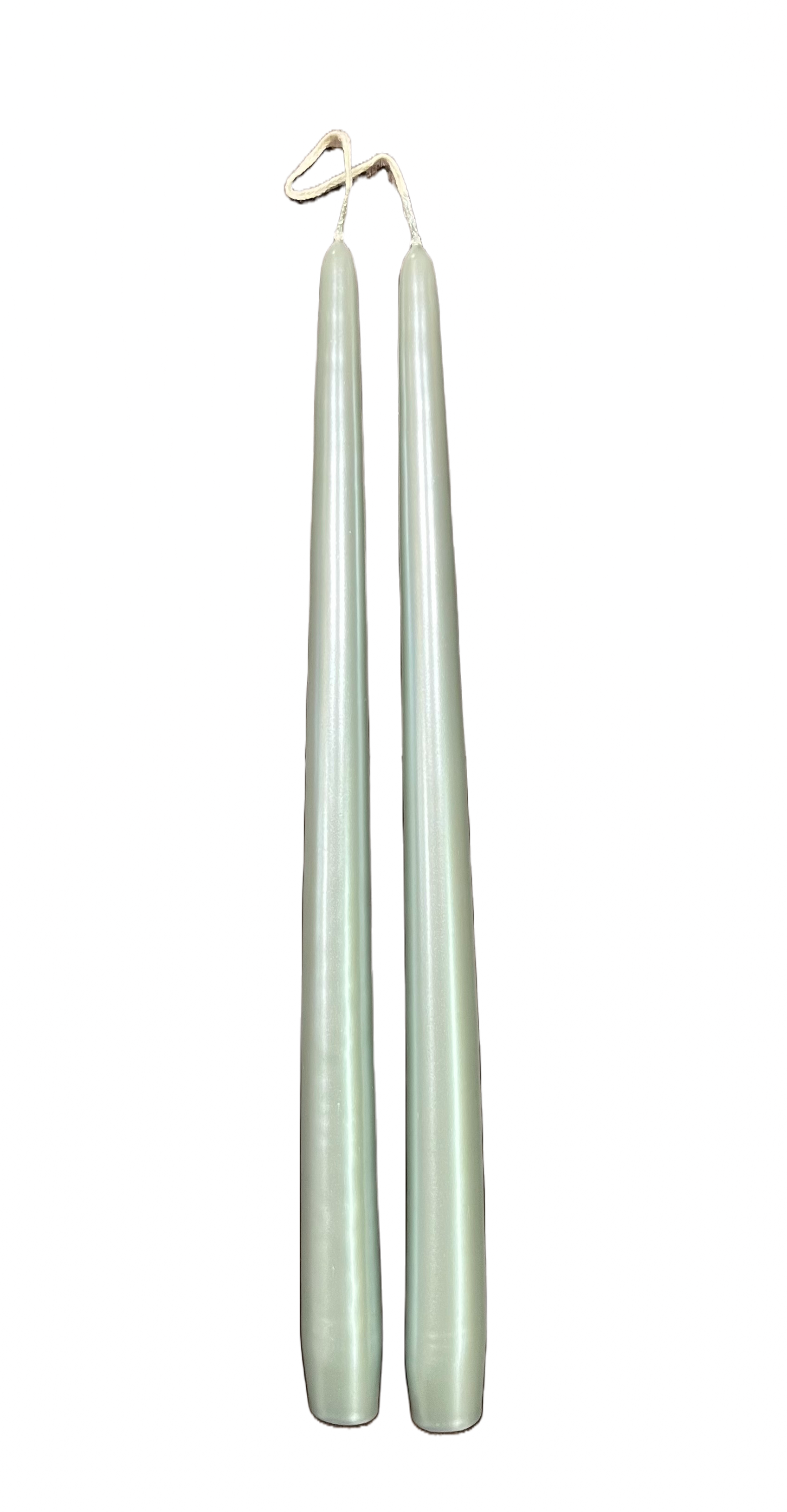 Candles Set of 2 / Eucalyptus Pearl 35 cm