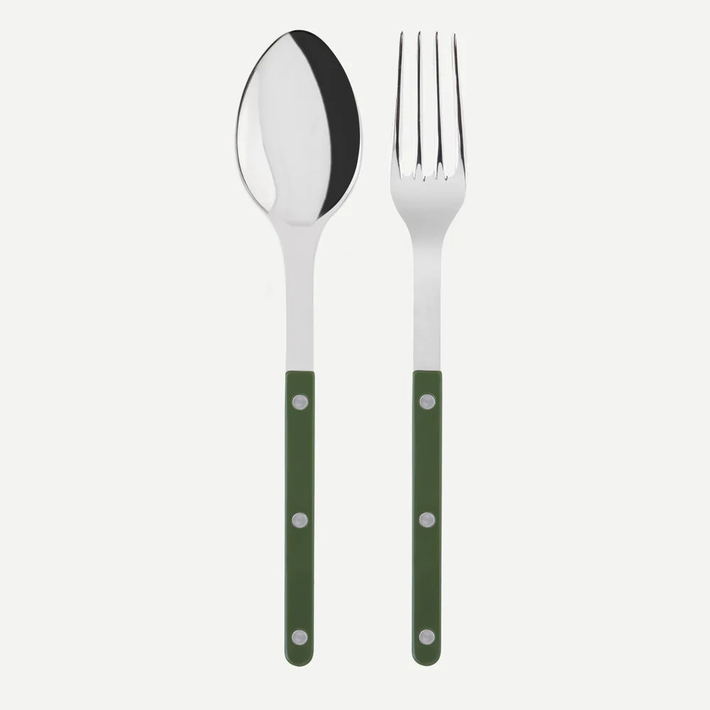 Serving set Bistrot Shiny / Green