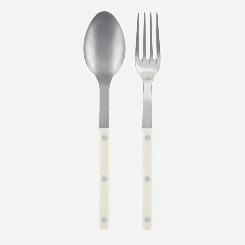 Serving set Bistrot Vintage / White