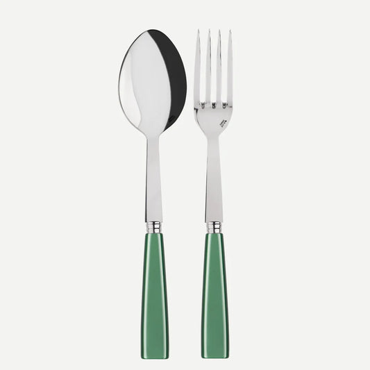 Serving set Icône / Garden green - Set of 2