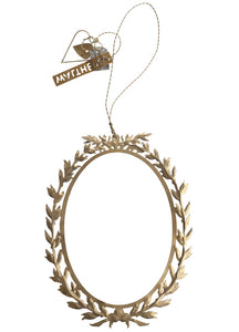 Wreath small / Brass